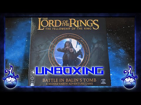 Unboxing Lord of the Rings Battle In Balin's Tomb by Games Workshop