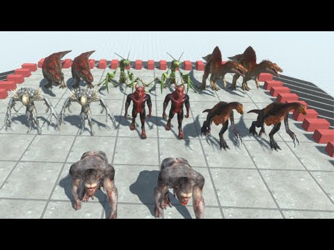 2 Goro The Giant VS 2 All Units City - Tournament - Animal Revolt Battle Simulator