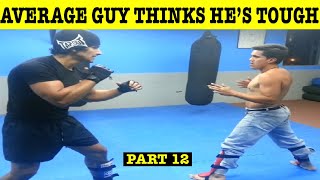 Top 10 Dumbest Regular Guys Challenging Pro Fighters &amp; Getting Crushed