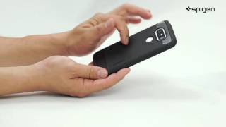 Spigen Rugged Armor Hoesje Huawei Y7 (2018) Black video