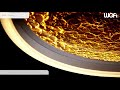 LED-Deckenleuchte Bali IV Polycarbonat / Stahl - 1-flammig