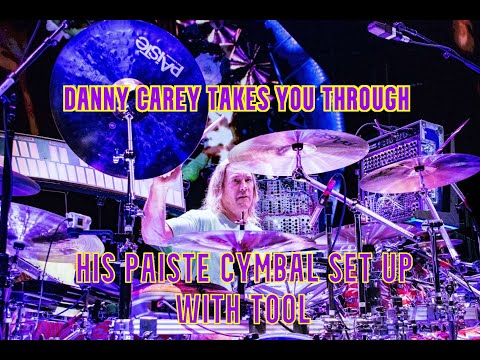 Danny Carey führt Sie bei der TOOL-Tour durch sein Paiste-Becken-Setup.
