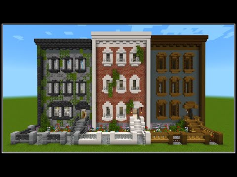 Brandon Stilley Gaming - Minecraft: How to Build a Townhouse 2 | PART 1