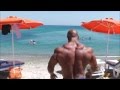 Greek Bodybuilder Dives In The Sea