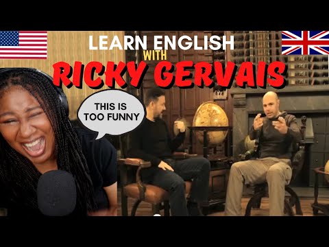 Learn english w/Ricky Gervais & Karl Pilkington REACTION