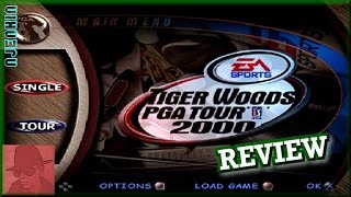 Tiger Woods PGA Tour 2000 - PS1 - with Commentary !!