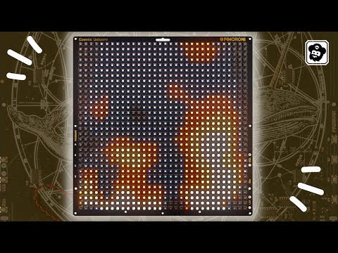 YouTube thumbnail image for First look at Cosmic Unicorn (32 x 32 RGB LED matrix with Raspberry Pi Pico W Aboard)