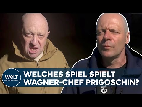 UKRAINE-KRIEG: Wilde Gerüchte - Hat Wagner-Boss Prigoschin mit Ukraine verhandelt? | WELT Analyse