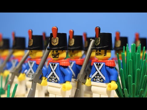 The Battle of the Alamo - stop motion