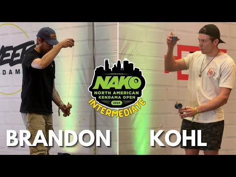 Brandon vs. Kohl Stark || 2024 North American Kendama Open || Intermediate Division Finals