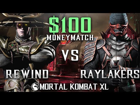 REWIND vs RAYLAKERS $100 MM FT10 (BATTLE OF GODS!) - MKX