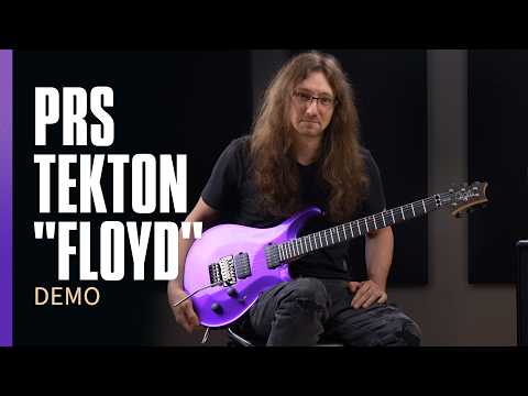 PRS Tekton Floyd Pearl Black