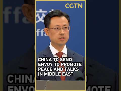 China to send envoy to promote peace and talks in Middle East