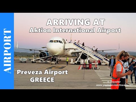 CHEGANDO AO Aeroporto AKTION - Aeroporto Internacional de Preveza na Grécia - Procedimento de Chegada