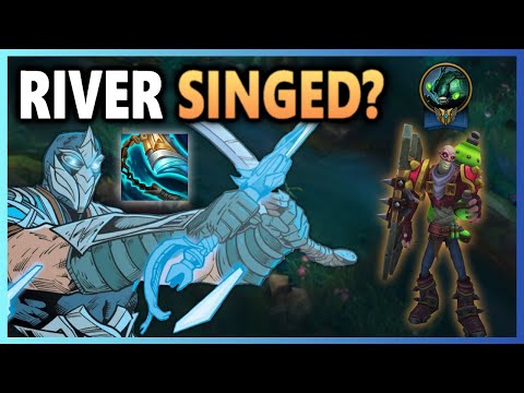 Stridebreaker Shen meets River Singed in Diamond