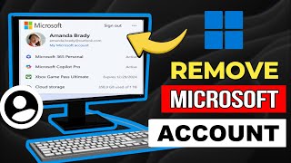 Jak zmienić konto Microsoft na konto lokalne w systemie Windows 11 | Usuń #microsoftaccount [2025]