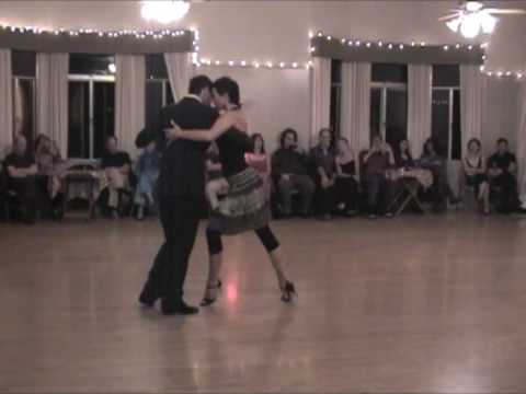  Cecilia Gonzalez  and  Somer Surgit  are  dancing  to  a  nontraditional song