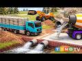 Construction Trucks Road Building Projects 1 Heavy Machines Truck Simulation