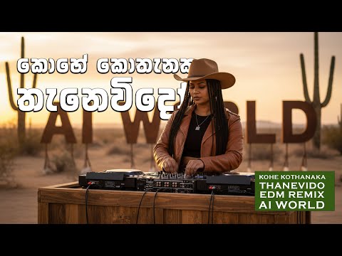 Kohe Kothanaka | කොහේ කොතැනක... | Senanayaka Weraliyadda |  EDM Cover | @AIWORLD-c7z