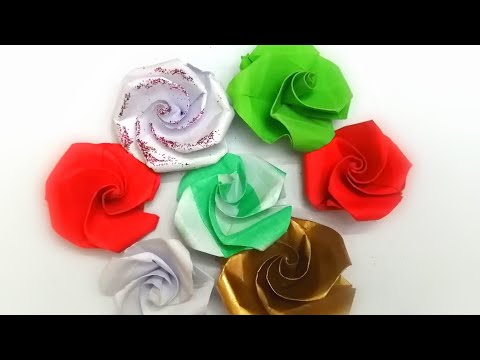 Easy Origami Flowers🌸