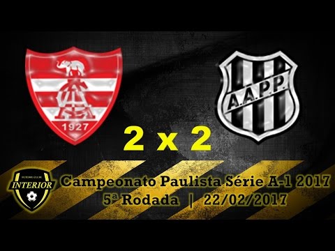 LINENSE 2 X 2 PONTE PRETA - CAMPEONATO PAULISTA SÉRIE A1 2017 - 5ª RODADA