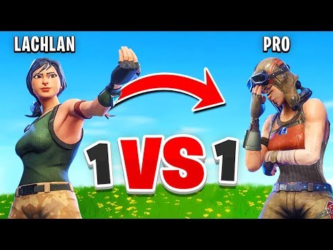 I Challenged a PRO Player to a 1v1 In Fortnite...