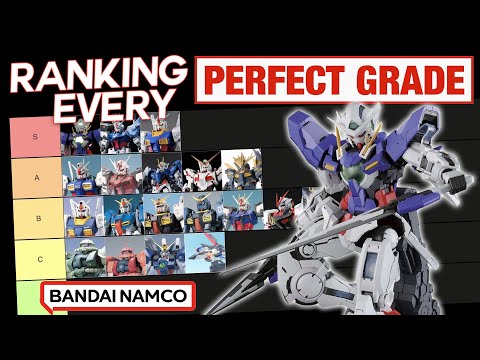Ranking Every Perfect Grade Gundam Model Kit!