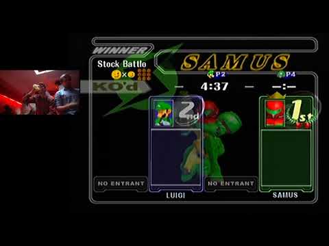 Midori (Samus) vs Moester (Luigi) - 4Qs Melee #93