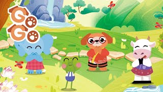 If You're Happy and You Know It | Chinese Songs for Kids | Learn Chinese Chinese Nursery Rhymes | 儿歌 gameplay video by mcgowa@bc.edu, 1:47 duration