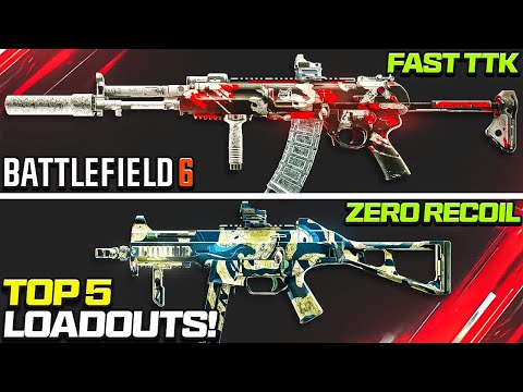 Battlefield 6: Top 5 Meta Loadouts You NEED! (BF6 Best Guns)