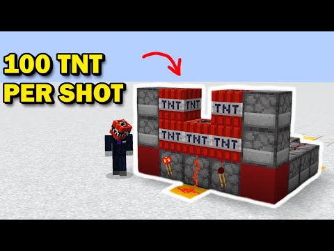 How to make a TNT Shotgun in Minecraft