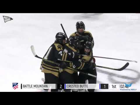 Highlights: Battle Mountain vs. Crested Butte (4A hockey championship)