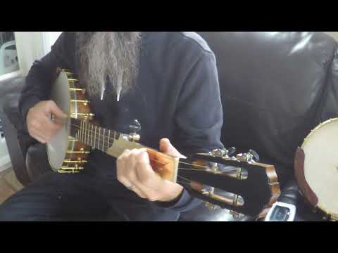 Semi Fretless Clawhammer Banjo- Demo #1