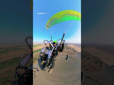 Vuelo real en paramotor