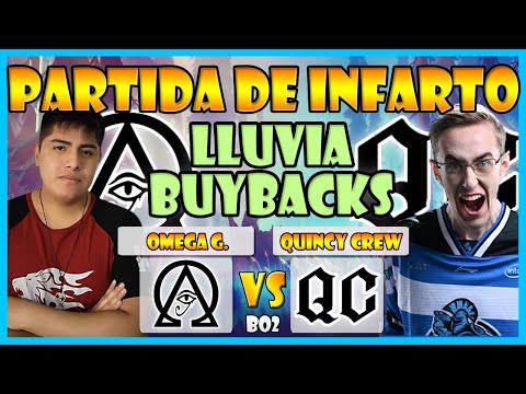 QUINCY CREW VS OMEGA GAMING BO2[GAME 1] REALMS COLLIDE - DOTA 2 PRO