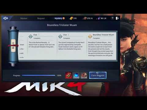 Clue 8 - Boundless Trickster Wuam I Mir4