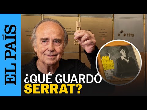 Los tesoros que Serrat deposita en la Caja de las Letras del <a href=