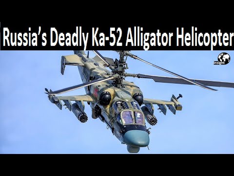 ‘World’s First’ Helicopter With Ejection Seat – Russia’s Deadly Ka-52 Alligator