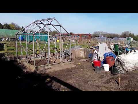 #StartingANewAllotment Series 2, Episode 6. "Building The Base For The 6'×6' Greenhouse" (241)