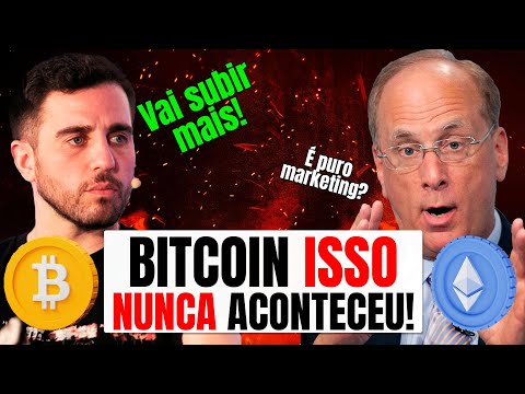 ALERTA GERAL! ISSO NUNCA ACONTECEU ANTES NO BITCOIN