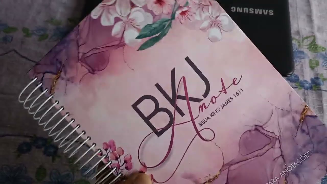Bíblia Anote King James/Minha mais nova Bíblia.