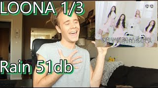 LOONA 1/3 🍰 이달의 소녀 1/3 – 'Rain 51db' 비의 목소리 51db Reaction | Ψ