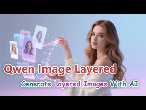 Generate Transparent Layered Images with AI: Qwen-Image-Layered Full Guide|ultra fast workflow