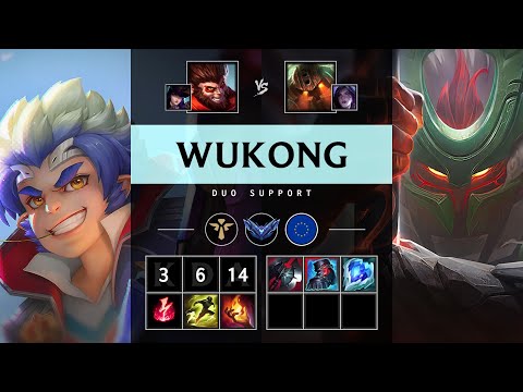 Wukong Support vs Nautilus - EUW Diamond Patch 25.21