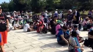 ワイルドバンチ2016 物販待ち 入場待ち 8:50時点