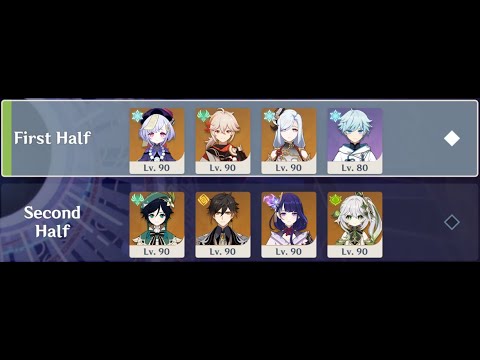 3.3 Spiral Abyss, Qiqi DPS & Archons - (Floor 12, 9★)