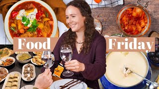 VEGANES FOOD DIARY » Käsefondue, Kimchi, Gulasch & Brunch │ Food Friday #156