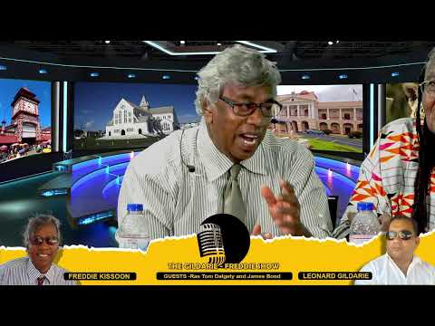 The Gildarie - Freddie Kissoon Show. GUESTS:Ras Tom Dalgety and James Bond,DISCUSS AFRICAN GUYANESE.