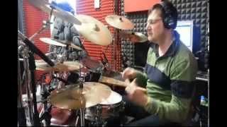 KIRK FRANKLIN &quot;It&#39;s raining&quot; drum cover