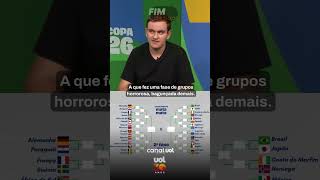 MATA-MATA DA COPA DO MUNDO DEFINIDO! VEJA JOGOS E CHAVEAMENTO; QUAL O CONFRONTO MAIS EQUILIBRADO?